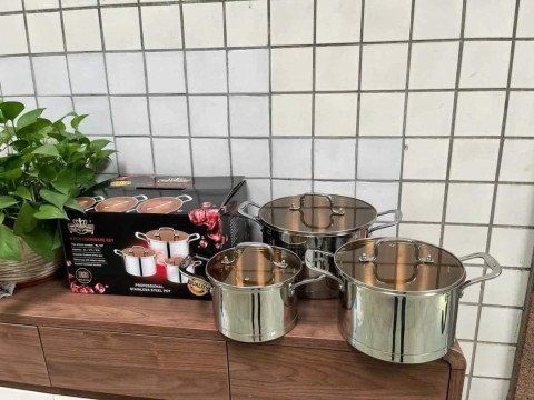 BỘ 03 NỒI MISU 05 ĐÁY HỘP ĐEN MẪU MỚI